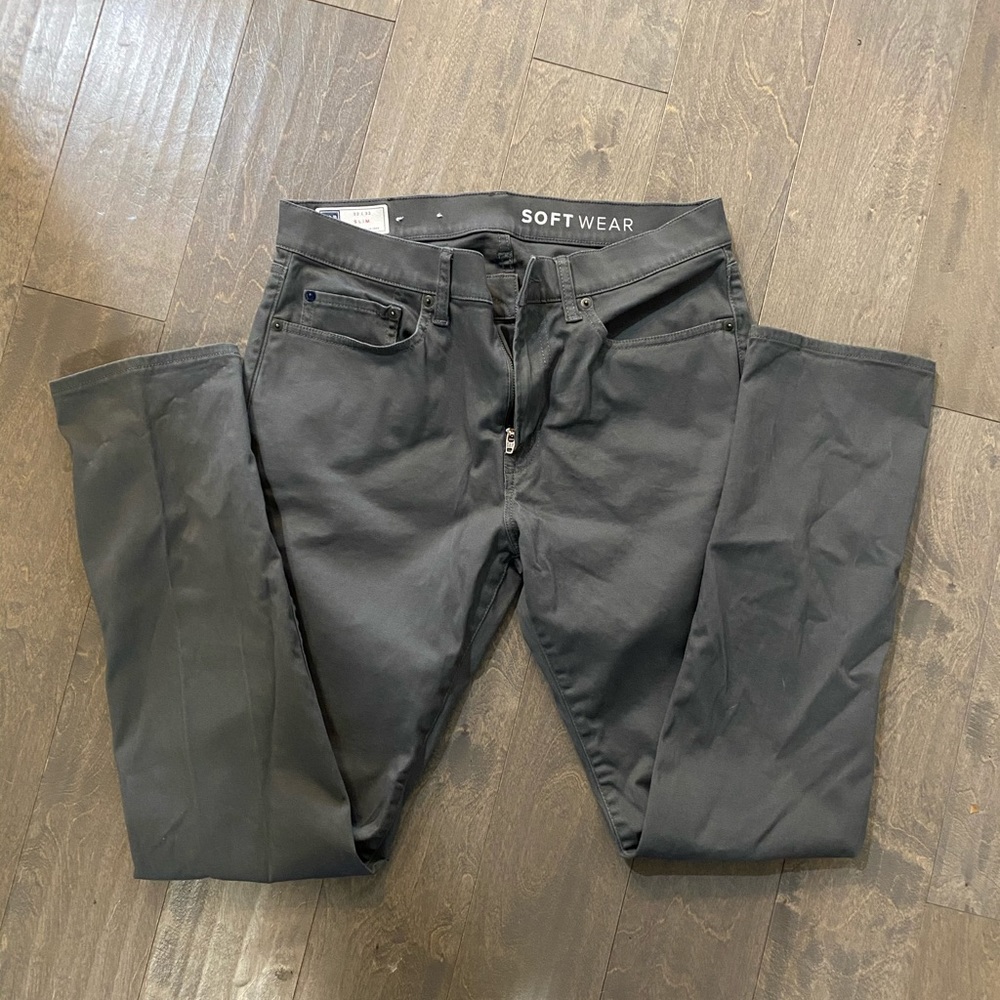 Gap men’s gray soft wear pants 32/32